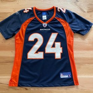 Denver Broncos Vintage Champ Bailey Jersey Size S